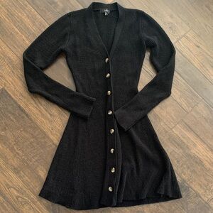 Lulus black sweater dress